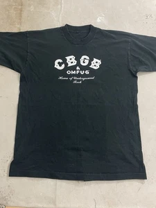 CBGB seltene Einzelnaht im Gegensatz zu den meisten Fälschungen hier! XL T-Shirt A7523 - Bild 1 von 7