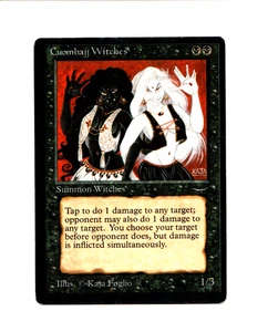 MTG Cuombajj Hexen MP Arabian Nights Magic the Gathering ~ kostenloser Versand ~ - Bild 1 von 2