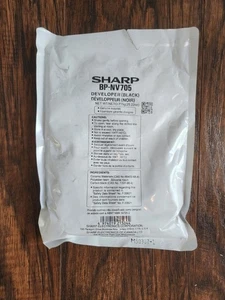 OEM Genuine Sharp BPNV705 BP-NV705 Developer Black, For BP-70M75 BP-70M90, 25 Oz - Picture 1 of 3