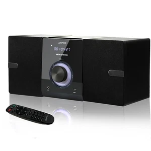 30W CD stereo system mini component CD player FM radio Bluetooth compatible spea - Picture 1 of 7
