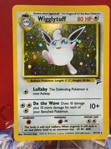 Pokémon TCG Wigglytuff Holo Rare 19/130 Lightly Played - Picture 1 of 13