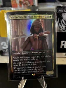 Michonne, Ruthless Survivor | Zombie Custom Commander Deck + 2 Walker Tokens - Picture 1 of 4