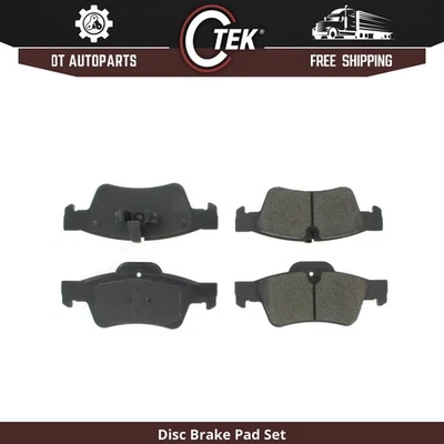 Para Mercedes-Benz GL550 2008-2012 | Pastillas de freno de disco traseras centradas | Semimetálicas Foto 1 de 3