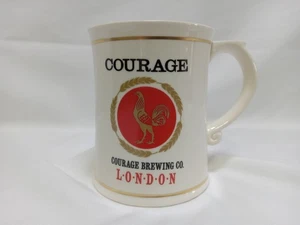 Courage Ale Brewing Mini Beer Mug Collectible Limited Edition Franklin Porcelain - Picture 1 of 9