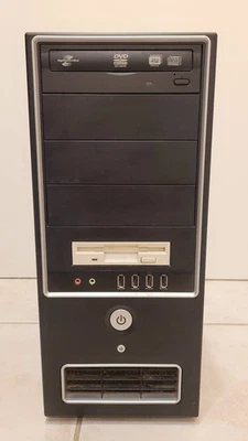 Desktop PC Windows XP SP3 4GB RAM 256GB SSD Nvidia 9500 GT - Image 1 of 4