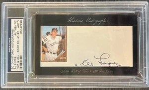 Autógrafos históricos 2010 Al Lopez Salón de la fama y All Star automático 41/42 PSA auténtico - Imagen 1 de 2