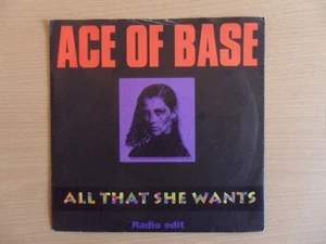 Ace Of Base - All That She Wants (7" Vinyl) - Picture 1 of 1