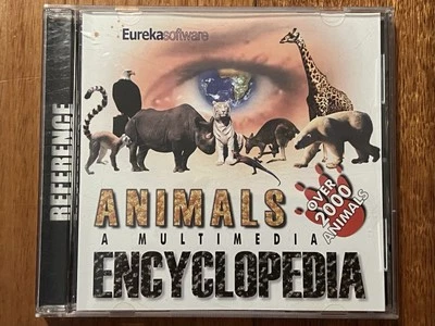 Animals A Multimedia Encyclopedia Windows 95, 98 & NT PC CD ROM Eureka Software - image 1 of 4