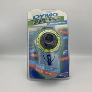 #AK) NEW SEALED Dymo Label Buddy Embossing Labelmaker 3/8" Label Roll NIP - Picture 1 of 6
