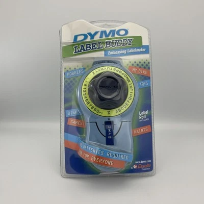 #AK) NEW SEALED Dymo Label Buddy Embossing Labelmaker 3/8" Label Roll NIP - Image 1 of 4
