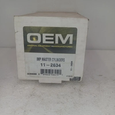 Reman Cardone Master Cylinder for 1991-2000 Infiniti G20 11-2634 - Image 1 of 4