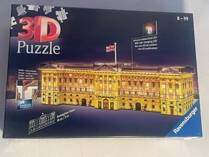 Ravensburger Buckingham Palace 3D Jigsaw Puzzle Night LED Lights Edition New  - Picture 1 of 8