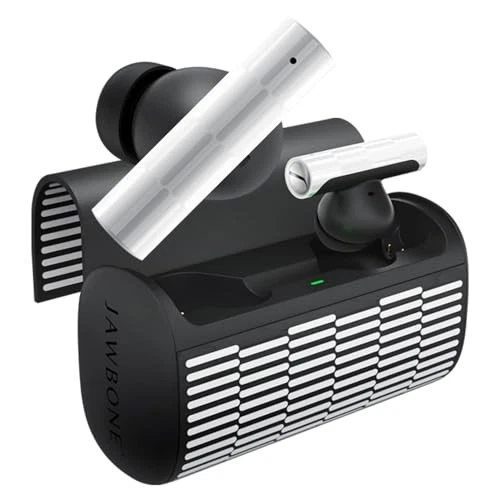 JAWBONE JAMBUDS BLUETOOTH EARBUDS TRUE ACTIVE NOISE CANCELLING - TWE-CHK - WHITE - Image 1 of 4