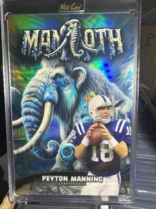 Peyton Manning Mammut 1/2 Colts Broncos 4x6 Big Card Wildcard - Bild 1 von 2