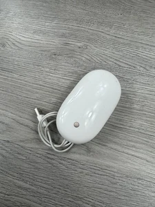 Original Apple Mighty Mouse A1152 EMC No:2058 USB white mouse - Picture 1 of 13