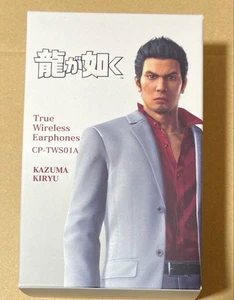 Ryu Ga Gotoku Kiryu Kazuma Wireless earphones ONKYO SEGA Yakuza Unopened NEW - Picture 1 of 8
