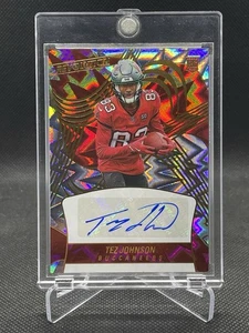 Tez Johnson Impact Auto #/50 RC 2025 NFL Revolution Rookie Buccaneers RA-TJN - Picture 1 of 2