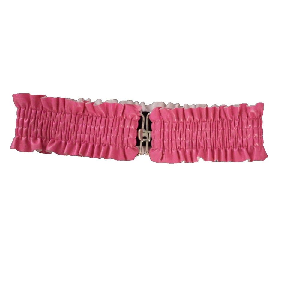 Women’s Wide Stretch Hot Pink Belt – (Small) Fashion Waist Accessories - Image 1 of 1