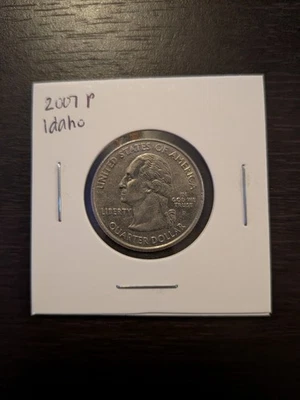 2007-P Idaho State Quarter Circulated Ungraded - Image 1 of 4