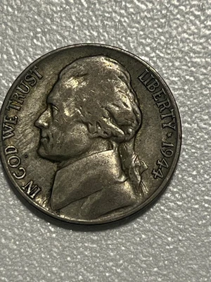 1944-D 5C Jefferson Nickel Silver - Image 1 of 2
