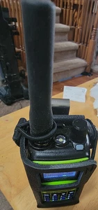 Baofeng UV5R Mini Lederholster mit drehbarem Gürtelclip HERGESTELLT IN DEN USA LEBENSLANGE GARANTIE - Bild 1 von 3