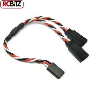Etronix 22AWG Futaba Twisted Y Extension Wire Servo ESC Lead Cable 30 cm ET0753 - Picture 1 of 2