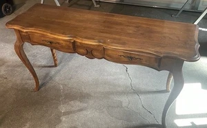Ethan Allen Country French Sofa Console Table 26-9301 Finish 236 - Picture 1 of 9