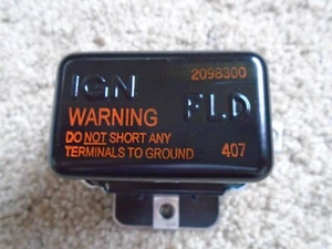 MOPAR NOS 2098300 SUPER RARE EARLY 68 DATED RED LETTER VOLTAGE REGULATOR 407 - Picture 1 of 2