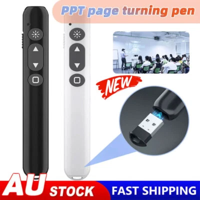 Power point PresDStation PUD Remote Wireless Presenter Laser Pointer Clicker Pen - image 1 of 4