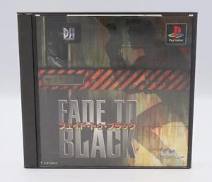 Fade to Black Sony PlayStation 1 PS1 JP Game REGION LOCK w/ English NO US TARIFF - Picture 1 of 5