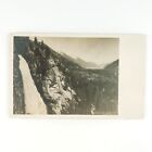 Rainbow Falls Lake Chelan RPPC Postcard 1920s Washington State Waterfall C2601