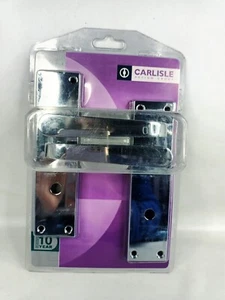 Tirador de puerta CARLISLE LATÓN CBV30WC cromo pulido baño juego bloqueable - Imagen 1 de 8