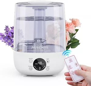 ALACRIS Smart Humidifier 4L Schlafzimmer Babyzimmer, Cool Mist Luftbefeuchter mit Constan - Bild 1 von 9