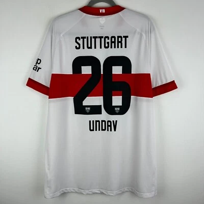 VfB Stuttgart 2024/2025 Jako Home Shirt Soccer Jersey Size XL Men's Deniz Undav - Image 1 of 4