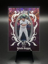 2023 Donruss Baseball - Wade Boggs #M3K-8 Mr. 3000 Pink Fireworks Boston Red Sox