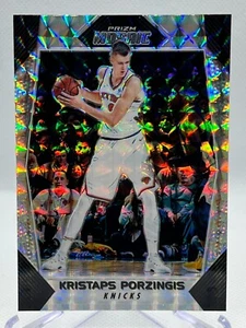 KRISTAPS PORZINGIS 2017-18 Panini Prizm Mosaic #31 SILVER MOSAIC PRIZM - Picture 1 of 2