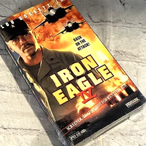 Iron Eagle 4 IV Lou Gossett Jr. VHS 1996 Vidmark New Sealed Promo Screener - Picture 1 of 3