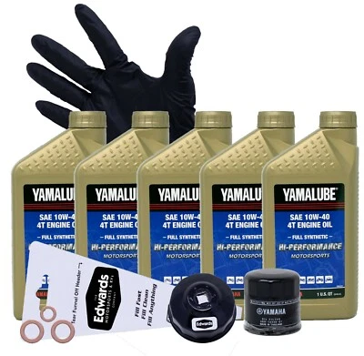 2016 - 2020 Yamaha YXZ1000 R/EPS/SS Side by Side(Full Synthetic) Oil Change Kit - Image 1 of 4