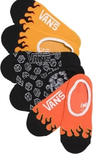 Vans 3er-Pack "Off The Wall" Damen/Mädchen Socken Retro Flame Größe 6,5 - 10 - Bild 1 von 2