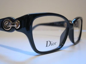 Christian Dior CD3267 Black Glasses Eyewear Eyeglass Frame Made in Italy NEW - Picture 1 of 6