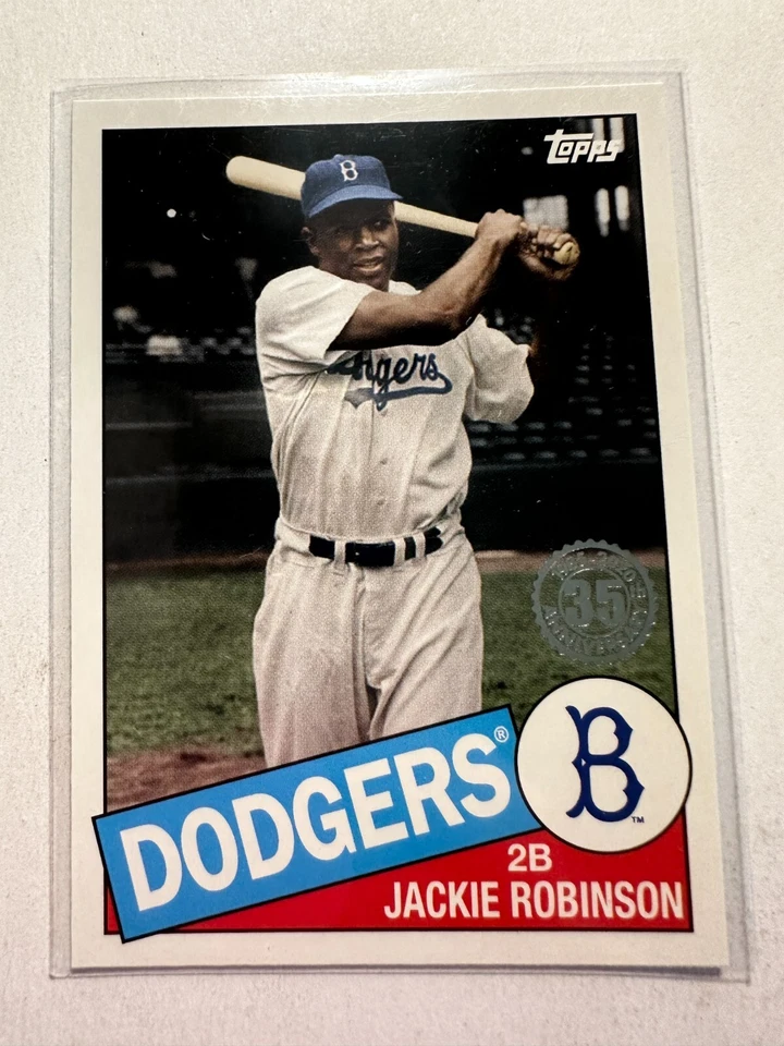 K68,646 - 2020 Topps '85 Topps #8522 Jackie Robinson - Image 1 of 1