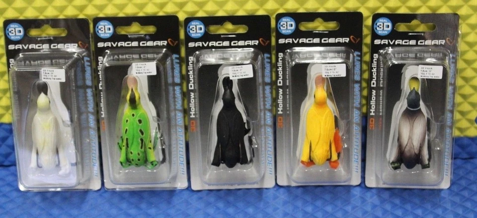 Savage Gear 3D Hollow Duckling FRUCK 3" 1/2 oz Lure Topwater HD-75-CHOOSE COLOR - Image 1 of 1