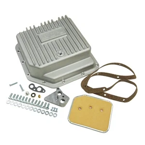 B&M Hi-Tek Deep Transmission Alloy Pan For Chev/Gm/P-tiac/Buick/Oldsmobile/Cadi - Picture 1 of 3