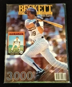 ROBIN YOUNT BECKETT MAGAZINE SEPT 1992 BASEBALL CARD PRICE GUIDE MAGAZINE #90 - Picture 1 of 2