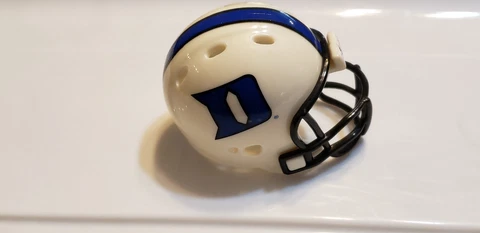 DUKE BLUE DEVILS ACC  #40 POCKET PRO HELMET RIDDELL FOOTBALL Cover