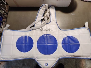 ProForce Gladiator TaeKwonDo Reversible Chest Protector TKD Size #2 Small - Picture 1 of 2