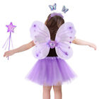 Kleid Für Mädchen Schmetterlingsflügel Vierteiliges Set Fee