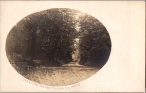 RPPC West Otis Road Monterey MA Berkshires Real Photo postcard A7 - Picture 1 of 2