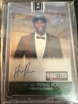 HAMIDOU DIALLO PANINI INSTANT GREEN AUTO RC #/10 - Image 1 of 4
