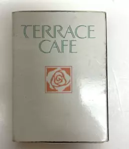 Terrace Cafe Texas Floral Matchbox Empty - Picture 1 of 3